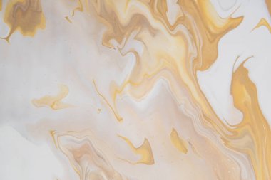 Mermer dokusu. Soyut renkli arka plan boyaları karıştırıyor. Doku, akrilik akışkan sanatın bir parçasını kapat. Yaratıcı soyut el boyası arka plan, duvar kağıdı, duvar kağıdı. Modern sanat.