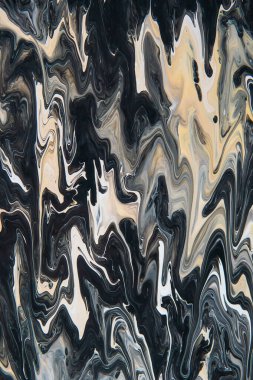 Çağdaş sanat. Duvar kağıdı, doku, tuvaldeki akrilik boya parçasını kapat. Akrilik boya. Akışkan sanat. Modern sanat. Uzay soyut arkaplanı. Yaratıcı soyut el boyaması arkaplan,