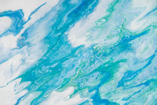 Mischen Von Farben Abstrakte Bunte Hintergrund Moderne Kunst Tapete Marmorstruktur — Stockfoto