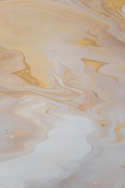 Mermer dokusu. Soyut renkli arka plan boyaları karıştırıyor. Doku, akrilik akışkan sanatın bir parçasını kapat. Yaratıcı soyut el boyası arka plan, duvar kağıdı, duvar kağıdı. Modern sanat.