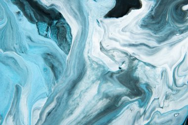 Mermer dokusu. Tuvale resim yapmak. Modern sanat. Boyaları karıştırıyorum. Sıvı Sanat. Yaratıcı soyut el boyası arka plan, duvar kağıdı, doku, akrilik soyut renk arkaplan, duvar kağıdı.