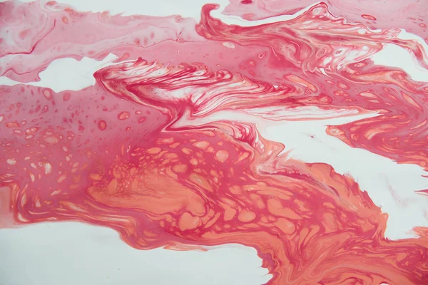 Fluidní Umění Moderní Umění Akrylové Barvy Kreativní Abstraktní Ručně Malované — Stock fotografie