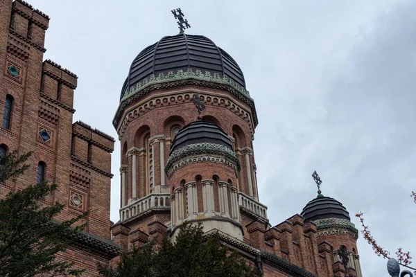 Három Szentek Ortodox Egyház Nemzeti Egyetem Csernyivci Ukrajna Bukovinai Dalmát — Stock Fotó