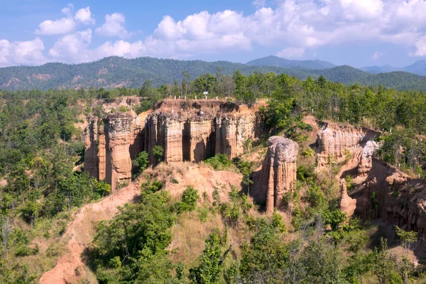 Garip arazi ortaya yere çökme dron tarafından