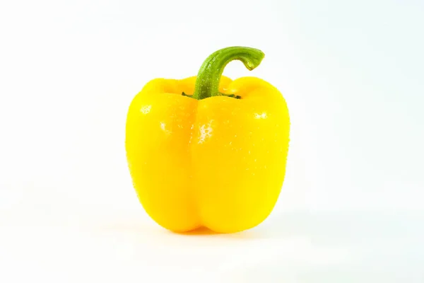 Paprika Geïsoleerd Witte Achtergrond — Stockfoto