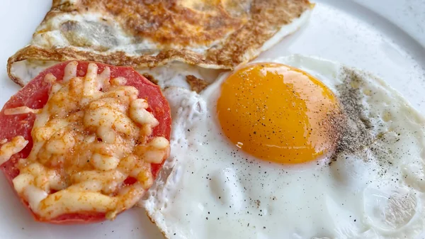 Deliciosas Delicias Comida Tradicional Turca Desayuno Turco Por Mañana — Foto de Stock