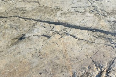 Deniz kıyısında doğal kaya oluşumu