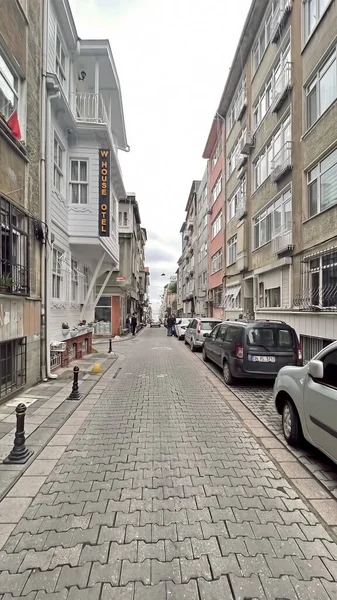 Istanbul Turquie Octobre 2021 Vue Quartier Kadikoy Avec Ses Bâtiments — Photo