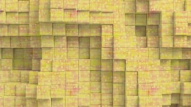 Geometrik şekillerle hareket efekti. arkaplan için renkler. 