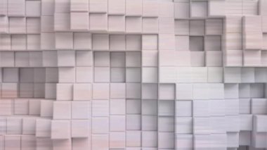 Geometrik şekillerle hareket efekti. arkaplan için renkler. 