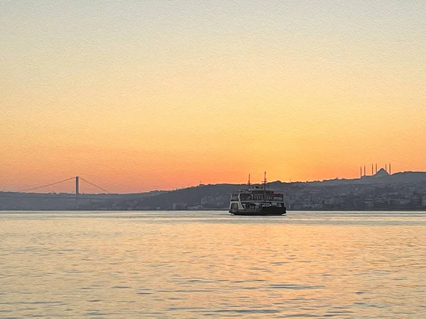 Istanbul Τουρκία Σεπτέμβριος 2021 Istanbul Πόλη Των Ονείρων Μεταξύ Των — Φωτογραφία Αρχείου