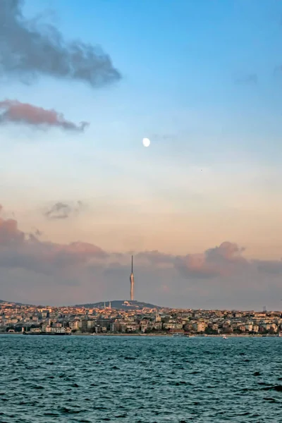 Galataport Isztambuli Törökország 2021 November Bosphorus Egyedülálló Kilátás Isztambulból Galataportból — Stock Fotó