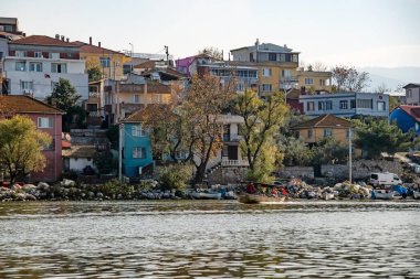 Golyazi, Bursa, Türkiye-13 Kasım 2021.Golyazi, doğal ve tarihi güzellikleri ile Türkiye 'nin Asya kıtasındaki Uluabat Gölü kıyılarında ve Bursa ilinde yer almaktadır.. 