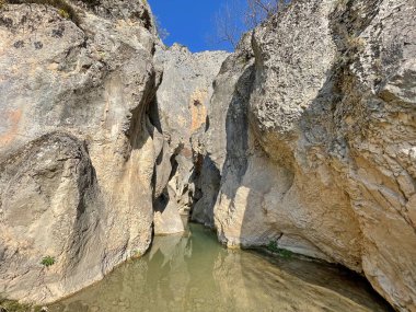 Harmankoy, Bilecik, Türkiye-30 Ekim 2021, Haramankaya, Bilecik ilinin İnhisar ilçesine bağlı bir köydür..