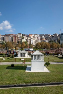 İstanbul, İstanbul 'da Hindi-Kasım 20.2021.Miniatürk, İstanbul' un Haliç ilçesinde yer alan bir minyatür parktır.