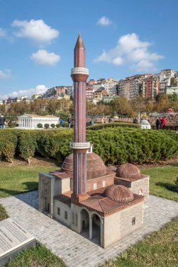İstanbul, İstanbul 'da Hindi-Kasım 20.2021.Miniatürk, İstanbul' un Haliç ilçesinde yer alan bir minyatür parktır.