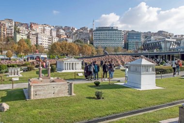 İstanbul, İstanbul 'da Hindi-Kasım 20.2021.Miniatürk, İstanbul' un Haliç ilçesinde yer alan bir minyatür parktır.