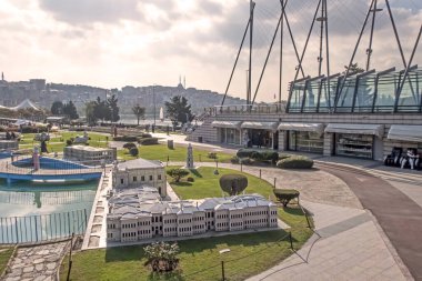 İstanbul, İstanbul 'da Hindi-Kasım 20.2021.Miniatürk, İstanbul' un Haliç ilçesinde yer alan bir minyatür parktır.