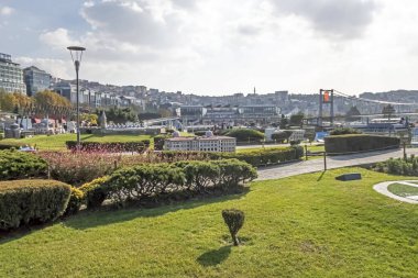 İstanbul, İstanbul 'da Hindi-Kasım 20.2021.Miniatürk, İstanbul' un Haliç ilçesinde yer alan bir minyatür parktır.