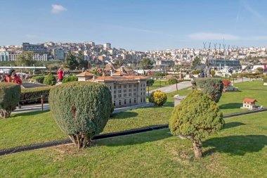 İstanbul, İstanbul 'da Hindi-Kasım 20.2021.Miniatürk, İstanbul' un Haliç ilçesinde yer alan bir minyatür parktır.