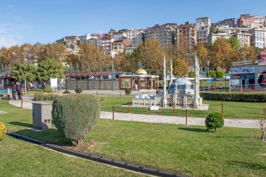 İstanbul, İstanbul 'da Hindi-Kasım 20.2021.Miniatürk, İstanbul' un Haliç ilçesinde yer alan bir minyatür parktır.