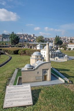 İstanbul, İstanbul 'da Hindi-Kasım 20.2021.Miniatürk, İstanbul' un Haliç ilçesinde yer alan bir minyatür parktır.