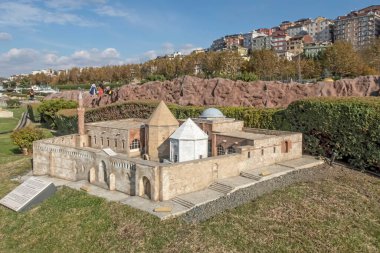İstanbul, İstanbul 'da Hindi-Kasım 20.2021.Miniatürk, İstanbul' un Haliç ilçesinde yer alan bir minyatür parktır.