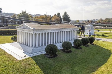 İstanbul, İstanbul 'da Hindi-Kasım 20.2021.Miniatürk, İstanbul' un Haliç ilçesinde yer alan bir minyatür parktır.