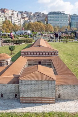 İstanbul, İstanbul 'da Hindi-Kasım 20.2021.Miniatürk, İstanbul' un Haliç ilçesinde yer alan bir minyatür parktır.