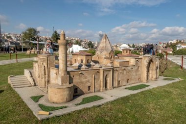İstanbul, İstanbul 'da Hindi-Kasım 20.2021.Miniatürk, İstanbul' un Haliç ilçesinde yer alan bir minyatür parktır.