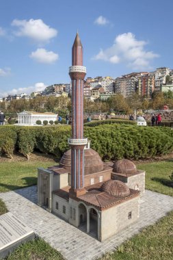 İstanbul, İstanbul 'da Hindi-Kasım 20.2021.Miniatürk, İstanbul' un Haliç ilçesinde yer alan bir minyatür parktır.