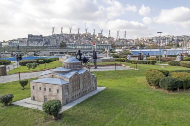 İstanbul, İstanbul 'da Hindi-Kasım 20.2021.Miniatürk, İstanbul' un Haliç ilçesinde yer alan bir minyatür parktır.