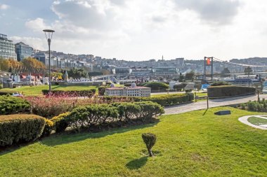 İstanbul, İstanbul 'da Hindi-Kasım 20.2021.Miniatürk, İstanbul' un Haliç ilçesinde yer alan bir minyatür parktır.