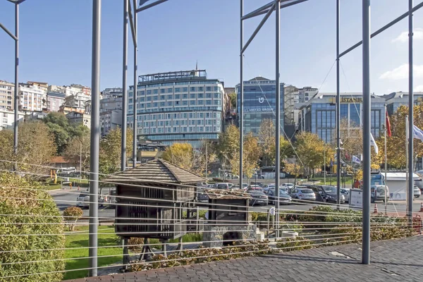 Istanbul Turkey November 2021 Miniatürk Egy Miniatűr Park Északkeleti Partján — Stock Fotó