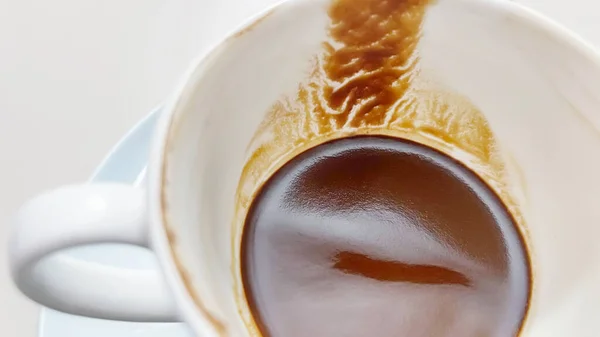 Filiżanka Kawy Fortuny Kawy — Zdjęcie stockowe