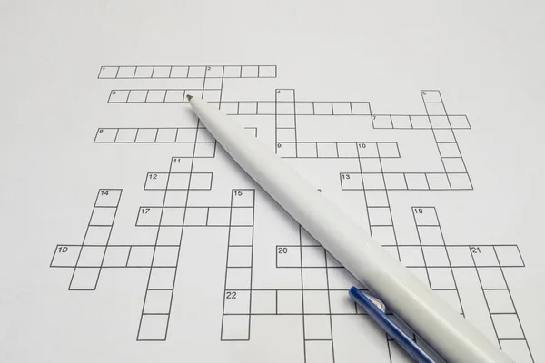 Crossword Develops Memory Based Intelligence Logic — Stockfoto