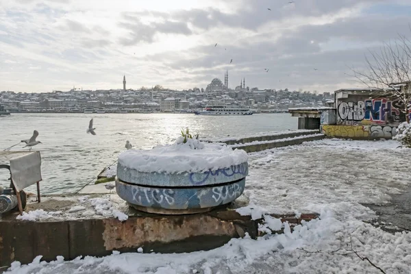 Стамбул Город Мечты Между Континентами Европы Азии Турция Января 2022 — стоковое фото