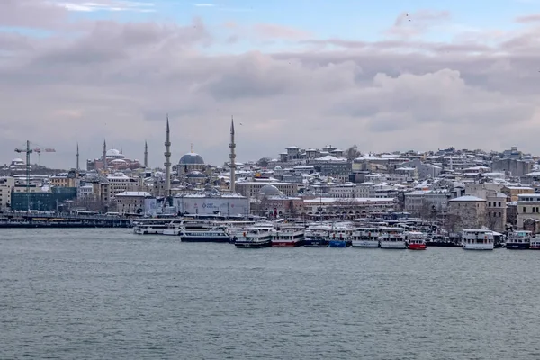 Стамбул Город Мечты Между Континентами Европы Азии Турция Января 2022 — стоковое фото
