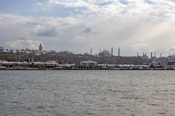 Istanbul Turkey January 2022 Istanbul Dream City Continents Europe Asia — Stock Photo, Image