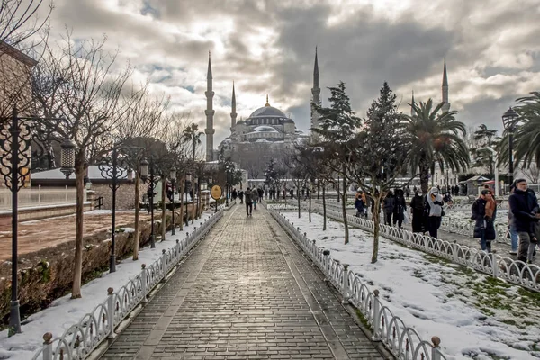 Istanbul Turecko Ledna 2022 Istanbul Město Snů Mezi Kontinenty Evropy — Stock fotografie