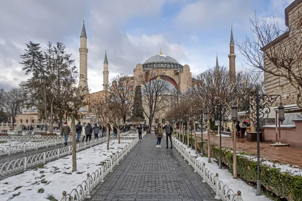 Istanbul Törökország 2022 Január Isztambul Álomváros Európa Ázsia Kontinensei Között — Stock Fotó