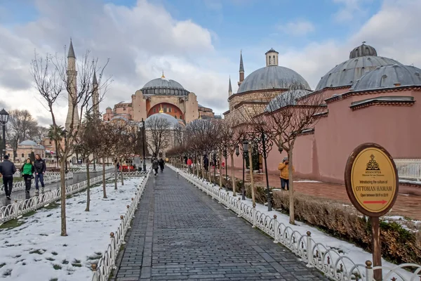 Istanbul Törökország 2022 Január Isztambul Álomváros Európa Ázsia Kontinensei Között — Stock Fotó