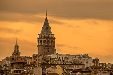 İstanbul 'un tarihi ve turistik sembolü, Galata Kulesi.