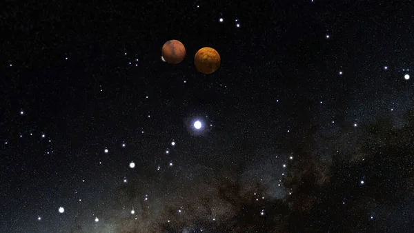 Astronomía Espacio Universo Infinito Planetas —  Fotos de Stock