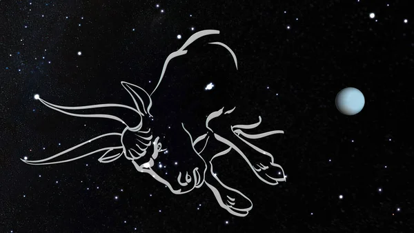 Космос Планеты Астрология Гороскопы — стоковое фото