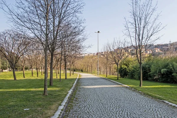 Kagithane Istanbul Turkiet Mars 2022 Kagithane Distriktet Stranden Det Gyllene — Stockfoto