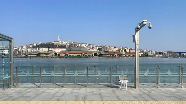 Chifre Dourado Istanbul Turquia Março 2022 Eléctrico Margem Corno Dourado — Fotografia de Stock