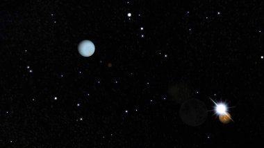 Uzay, sonsuz evren, arka plan için galaksiler ve gezegenler