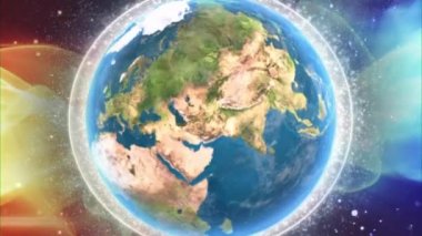 uzay ve evren temalı animasyon arkaplanları