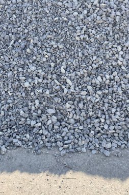 İnşaat ve yol yapımı için çakıl taşları